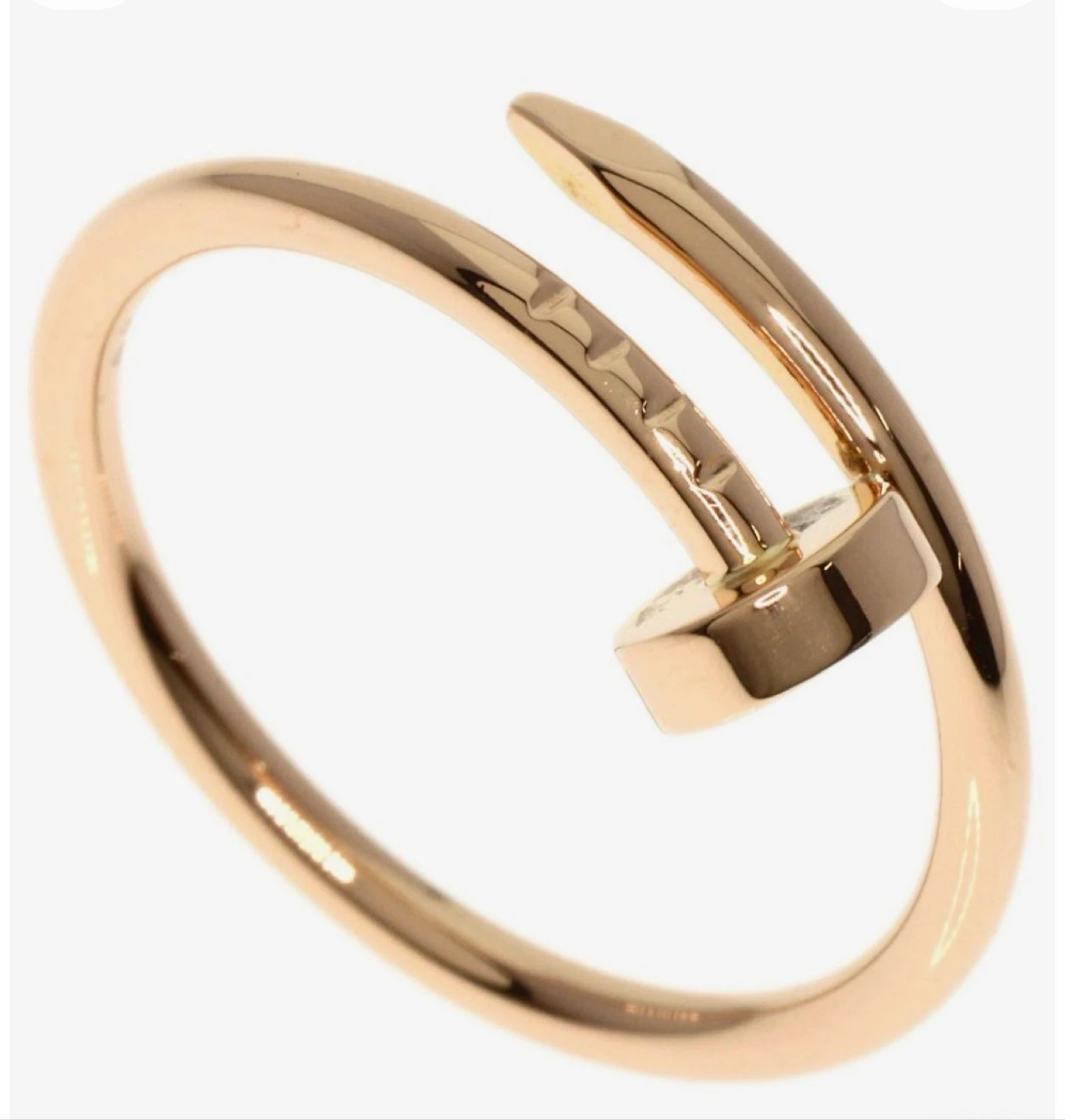Anillo clavo Gold rose.